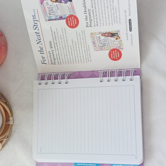 "What To Expect When You're Expecting" Pregnancy Book & Journal Organizer, Set - Picture 15 of 16